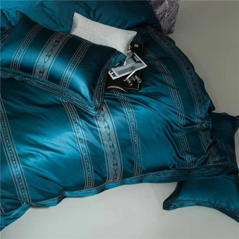 MidnightDuskDuvetCoverSet-EgyptianCotton-Homeko1 Midnight Dusk Duvet Cover Set - Egyptian Cotton - Homeko
