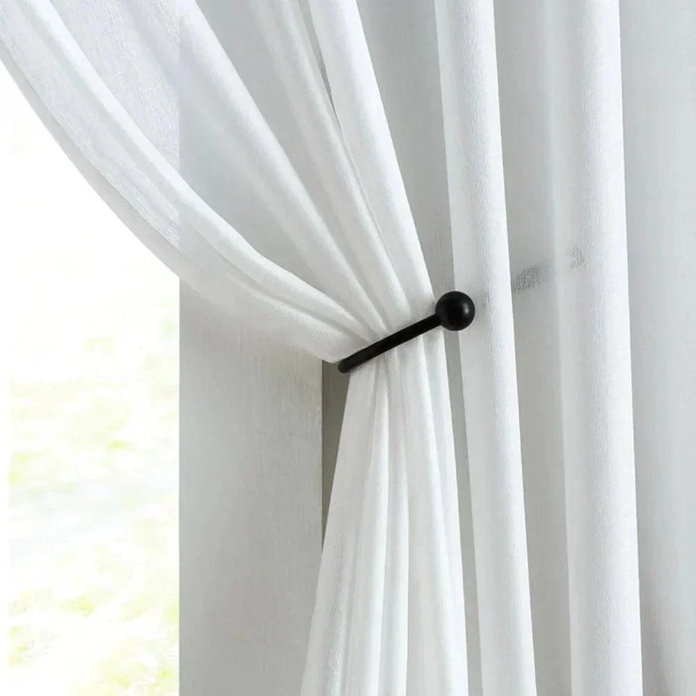 MinaHerringbonePatternTextureSemiTransparentCurtainsPleated-Homeko4 Mina Herringbone Pattern Texture Semi Transparent Curtains Pleated - Homeko