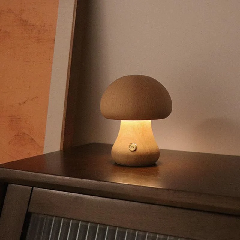 MiniMushroomTableLampwithSoftLEDLighting-Homeko11 Mini Mushroom Table Lamp with Soft LED Lighting - Homeko