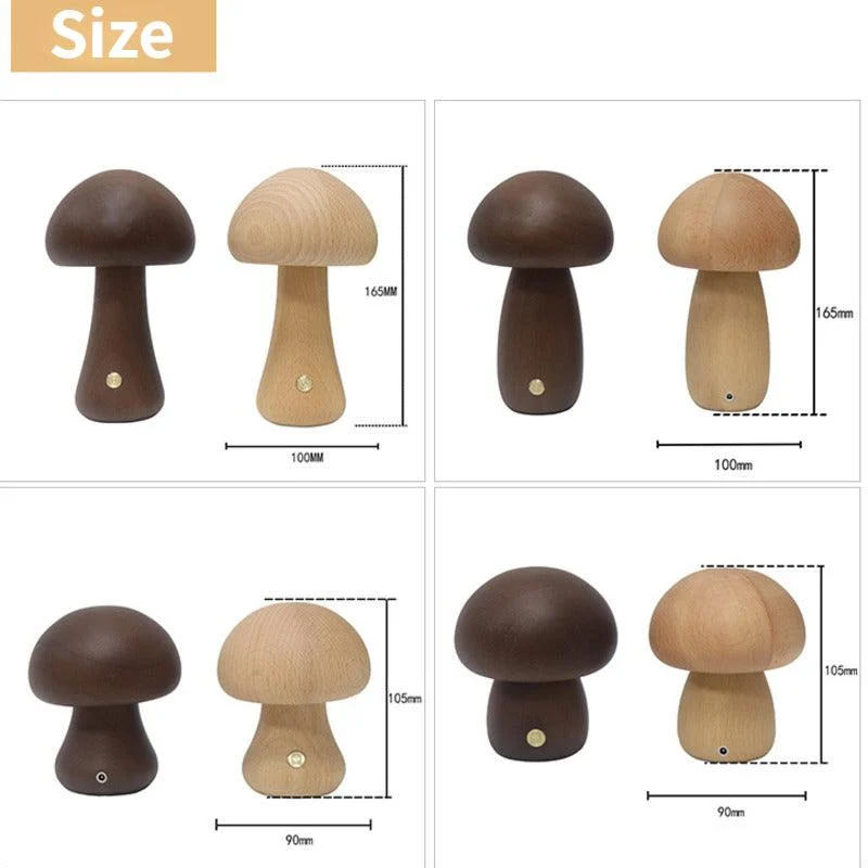 MiniMushroomTableLampwithSoftLEDLighting-Homeko6 Mini Mushroom Table Lamp with Soft LED Lighting - Homeko