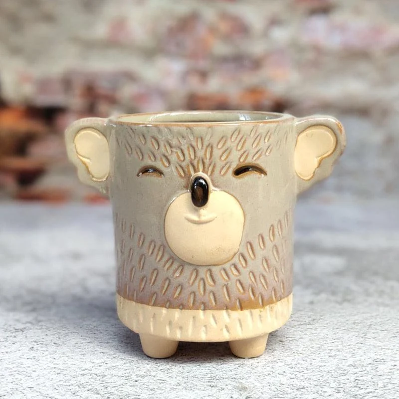 Mini_Ceramic_Cartoon_Planter_-_-4335588 Mini Ceramic Cartoon Planter -