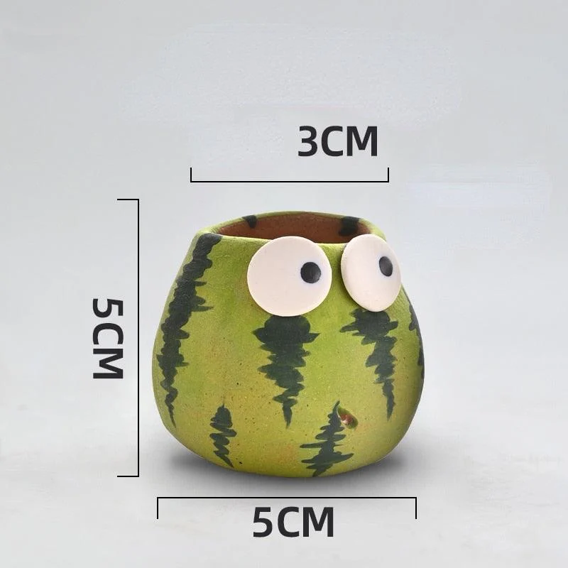Mini_Ceramic_Cartoon_Planter_-_-4335604 Mini Ceramic Cartoon Planter -