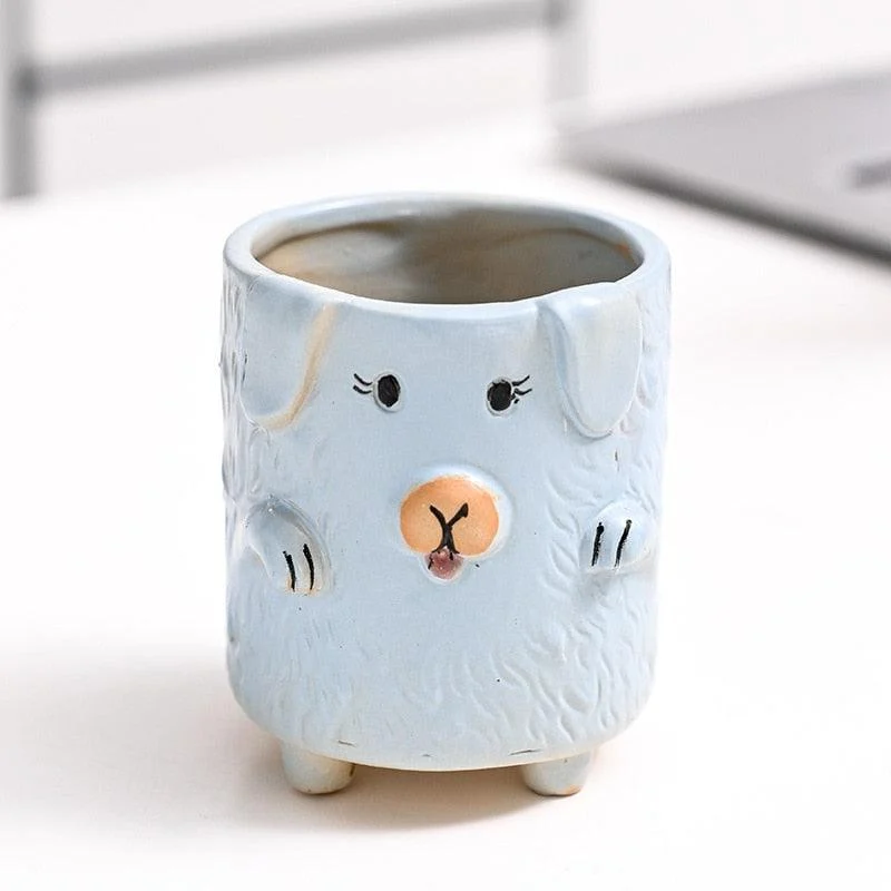Mini_Ceramic_Cartoon_Planter_-_-4335628 Mini Ceramic Cartoon Planter -
