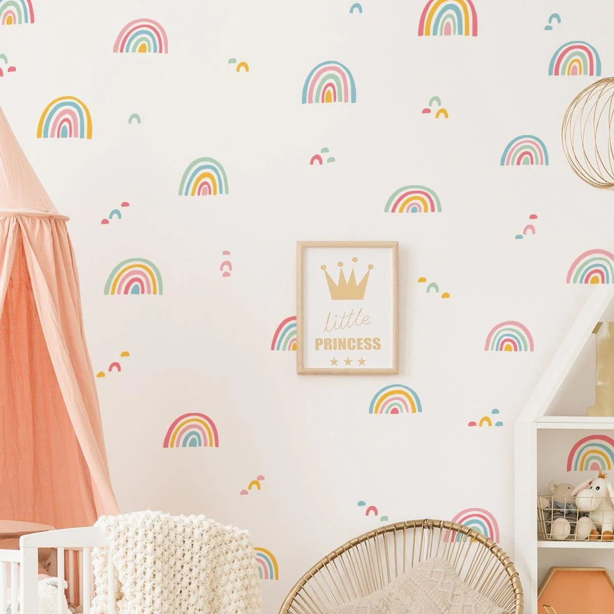 Mini_Rainbows_Wall_Sticker_-_-4336092 Mini Rainbows Wall Sticker -
