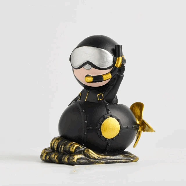 Miniature_Scuba_Diver_Figurine_-_-4336599 Miniature Scuba Diver Figurine -
