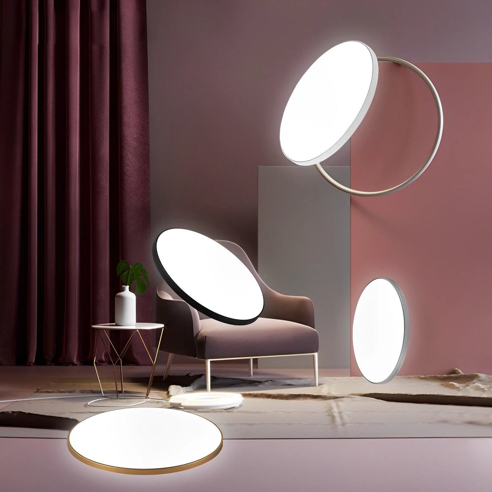 MinimalismRoundLedCeilingLight_4 Minimalismroundledceilinglight 4