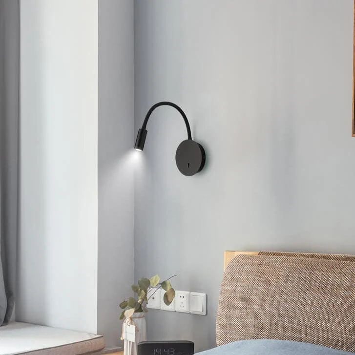 Minimalist1-lightLEDwalllampwith360-degreeadjustability-Homeko4 Minimalist 1-light LED wall lamp with 360-degree adjustability - Homeko