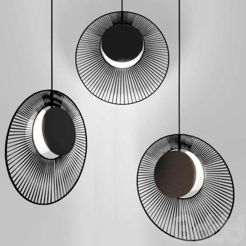 Minimalist Black Metal Pendant Lamp for Dining Room - Homeko