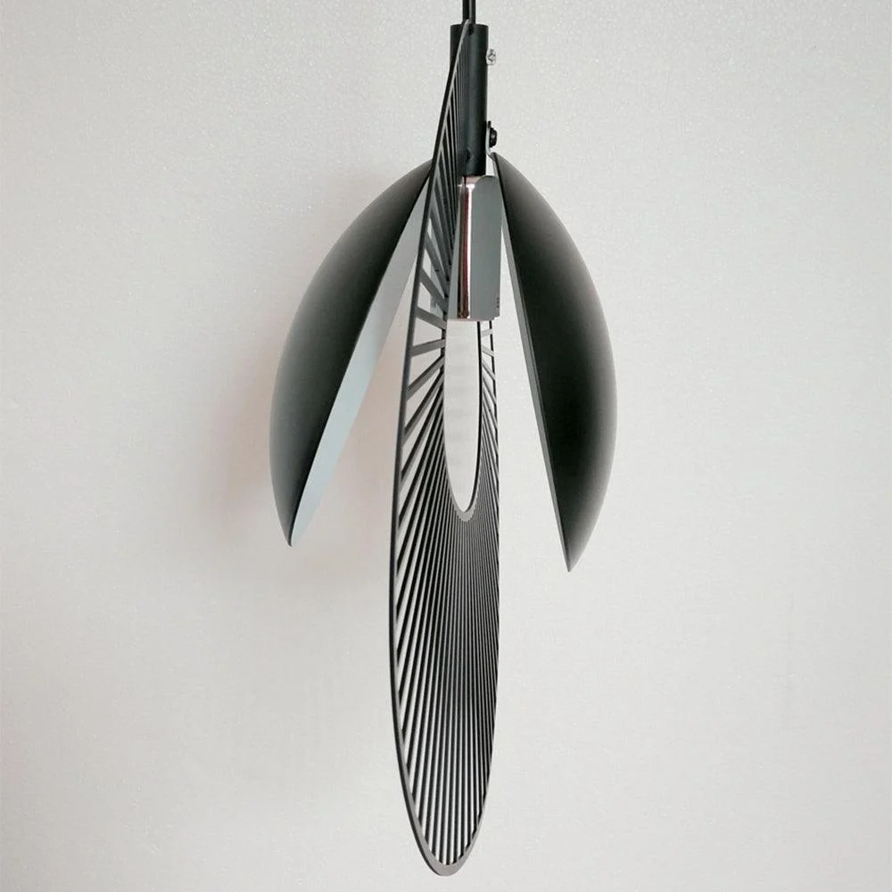 Minimalist Black Metal Pendant Lamp for Dining Room - Homeko