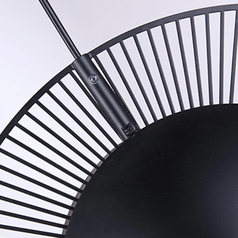 Minimalist Black Metal Pendant Lamp for Dining Room - Homeko