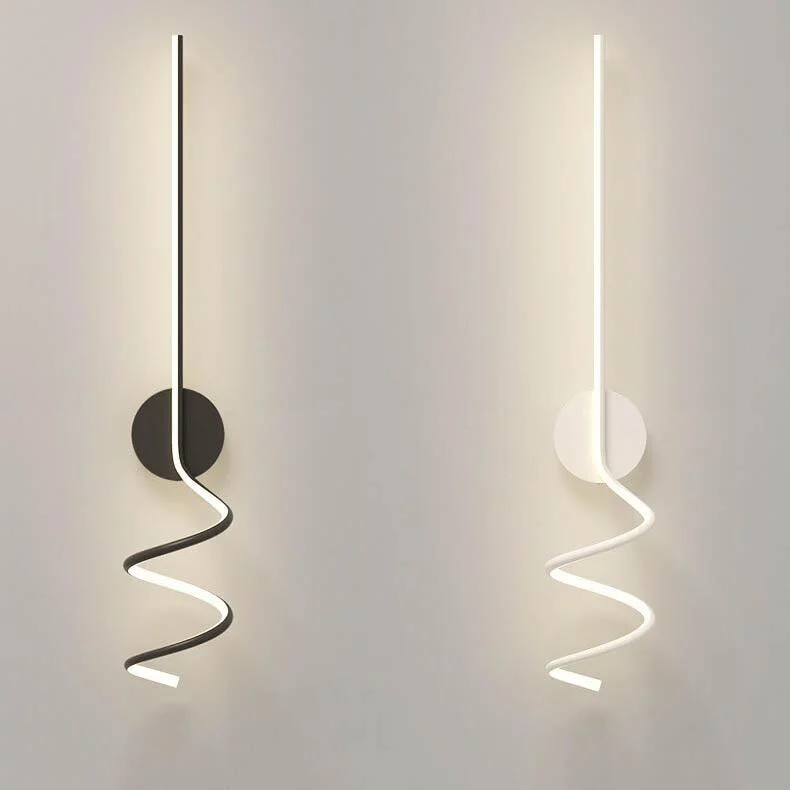 MinimalistCreativeArcsLinesLEDWallLampwith1Light-Homeko3 Minimalist Creative Arcs Lines LED Wall Lamp with 1 Light - Homeko