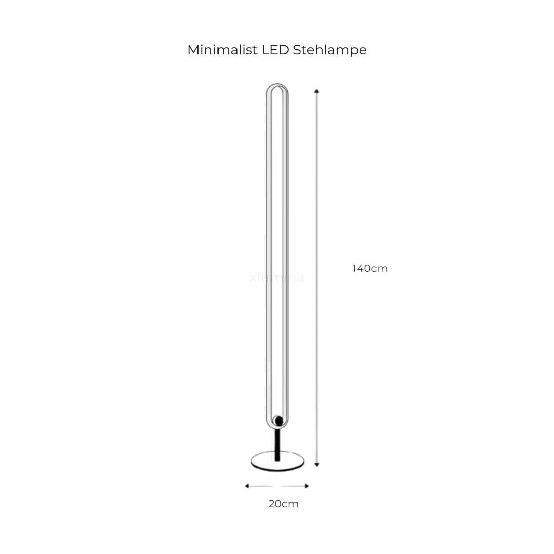 MinimalistLEDStehlampe-Modernes_WarmesAmbiente7 Minimalistledstehlampe Modernes Warmesambiente7