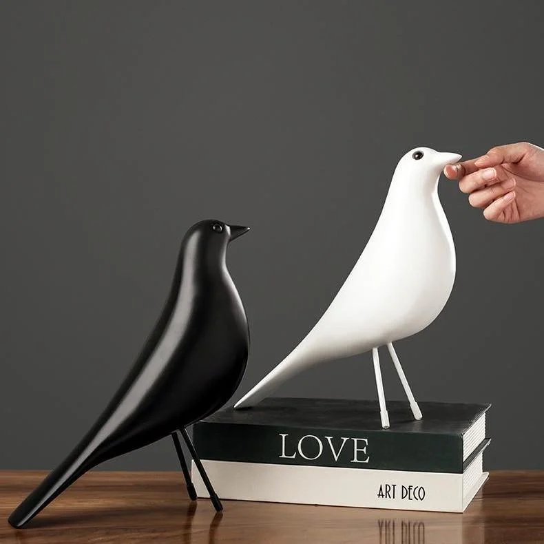 MinimalistPigeonFigurine-Homeko4 Minimalist Pigeon Figurine - Homeko
