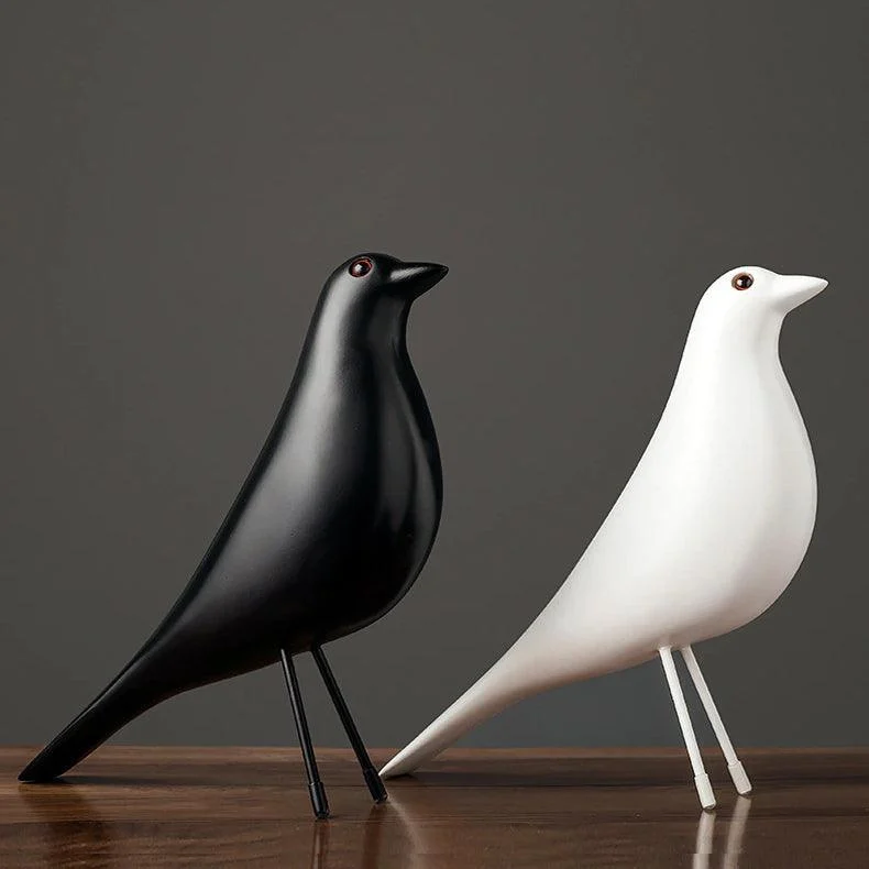 MinimalistPigeonFigurine-Homeko5 Minimalist Pigeon Figurine - Homeko