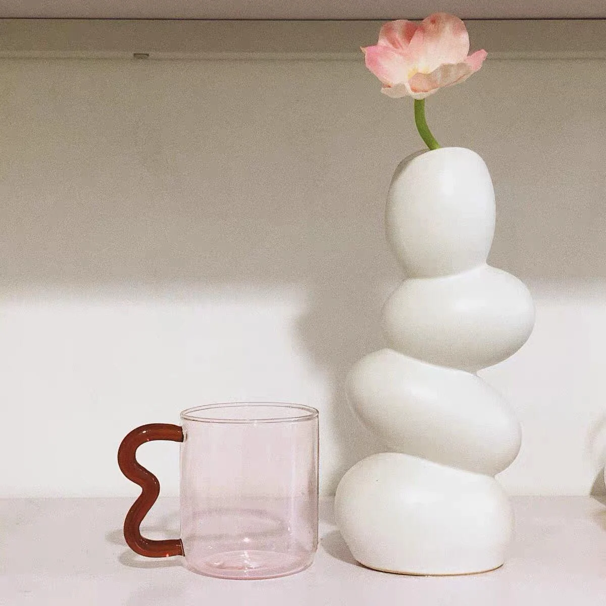 Minimalist Porcelain Vase - Homeko