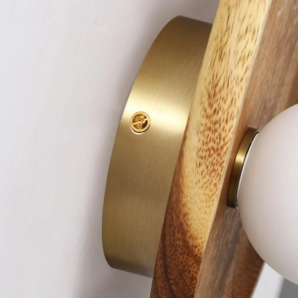 Minimalist Solid Wood Wall Lamp - Homeko