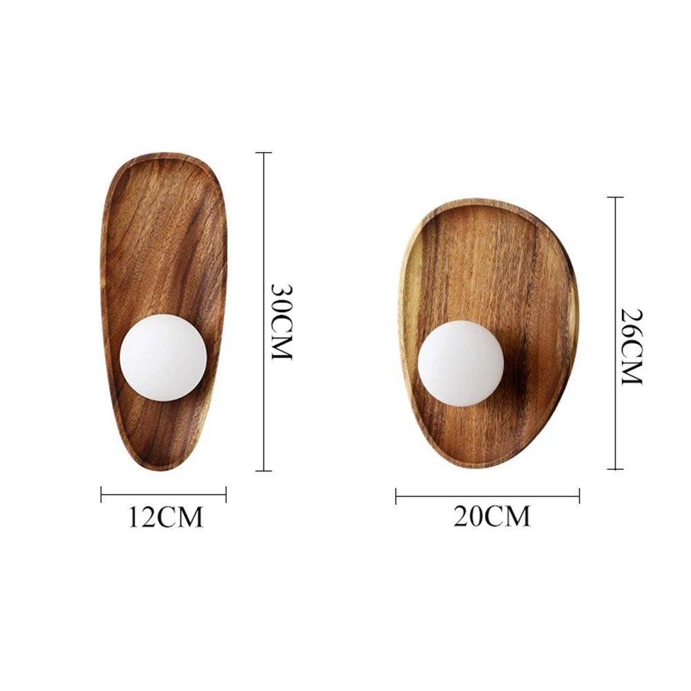 Minimalist Solid Wood Wall Lamp - Homeko