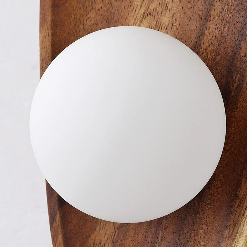 Minimalist Solid Wood Wall Lamp - Homeko