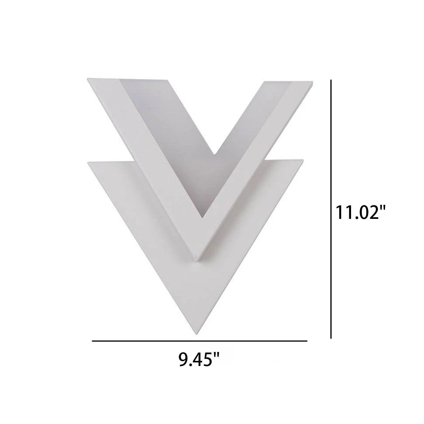 MinimalistV-shapedLEDwalllamp-Homeko6 Minimalist V-shaped LED wall lamp - Homeko