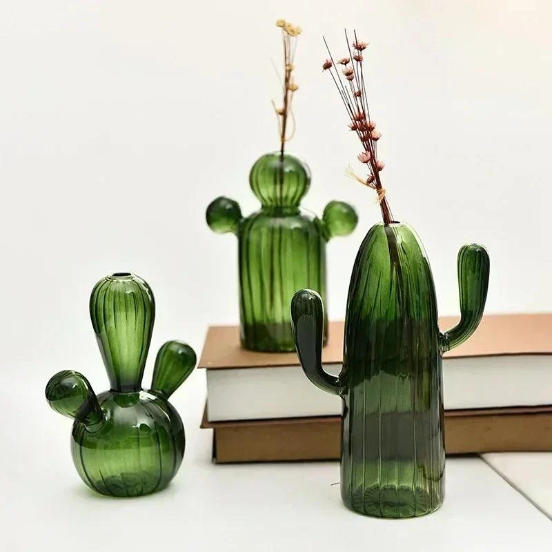 Minimalist_Cactus_Shaped_Glass_Vase_-_-4337495 Minimalist Cactus Shaped Glass Vase -