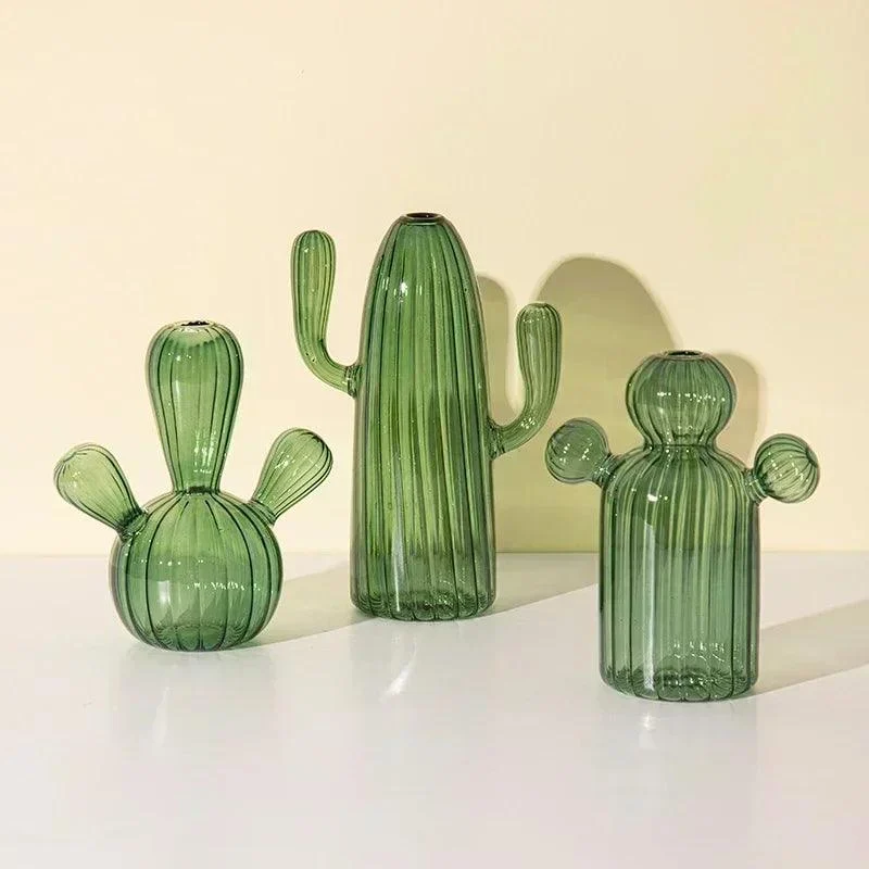 Minimalist_Cactus_Shaped_Glass_Vase_-_-4337509 Minimalist Cactus Shaped Glass Vase -