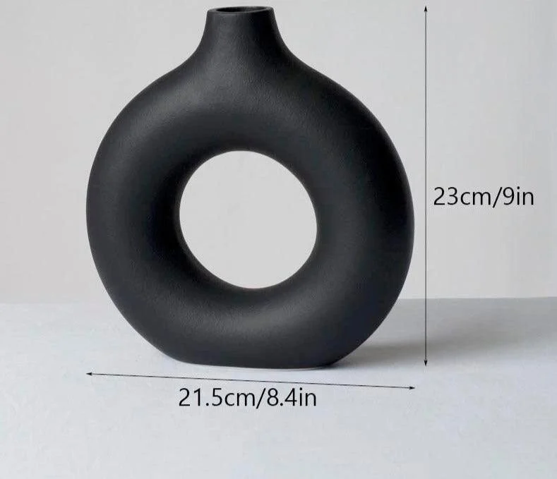 Minimalist_Ceramic_Hollow_Donut_Vase_-_-4338170 Minimalist Ceramic Hollow Donut Vase -