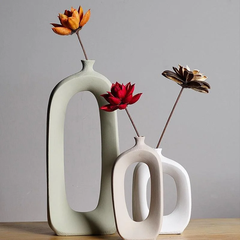Minimalist Ceramic Vase -