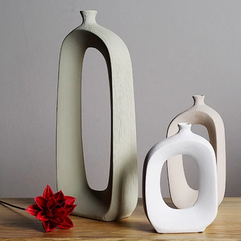 Minimalist Ceramic Vase -