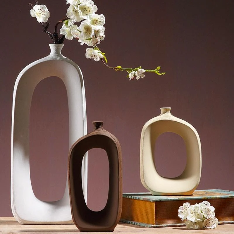 Minimalist Ceramic Vase -