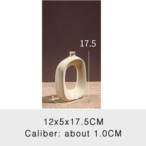 Minimalist Ceramic Vase -