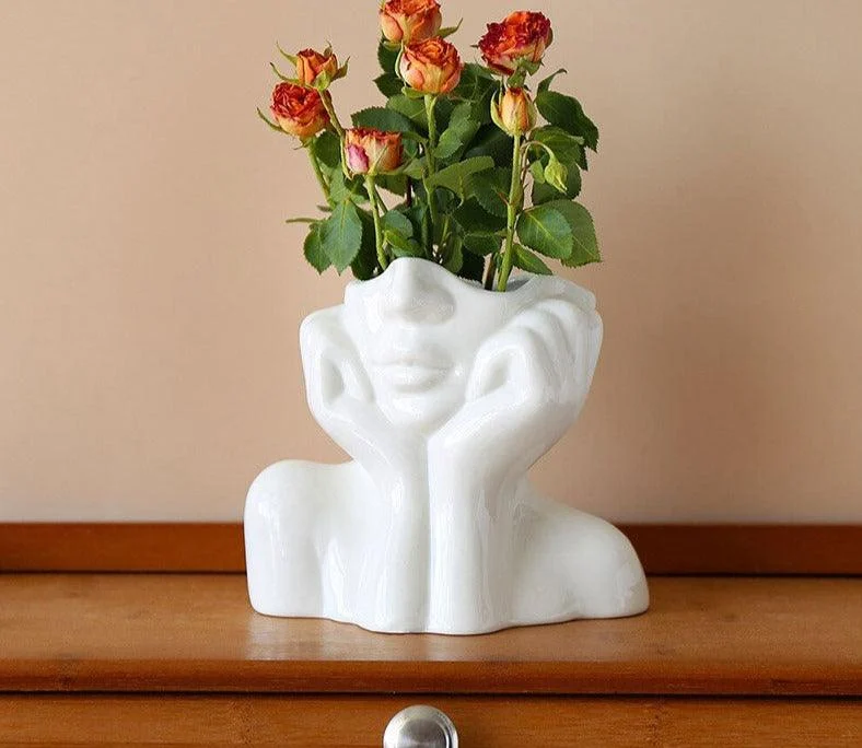 Minimalist_Ceramic_Vintage_Lady_Head_Vase_-_-4338318 Minimalist Ceramic Vintage Lady Head Vase -