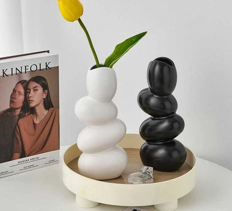 Minimalist_Cobblestone_Ceramic_Vase_-_-4338490 Minimalist Cobblestone Ceramic Vase -