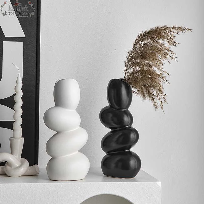 Minimalist_Cobblestone_Ceramic_Vase_-_-4338495 Minimalist Cobblestone Ceramic Vase -