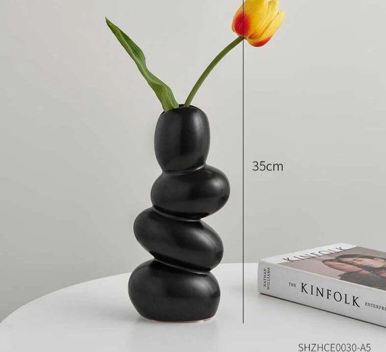 Minimalist_Cobblestone_Ceramic_Vase_-_-4338532 Minimalist Cobblestone Ceramic Vase -