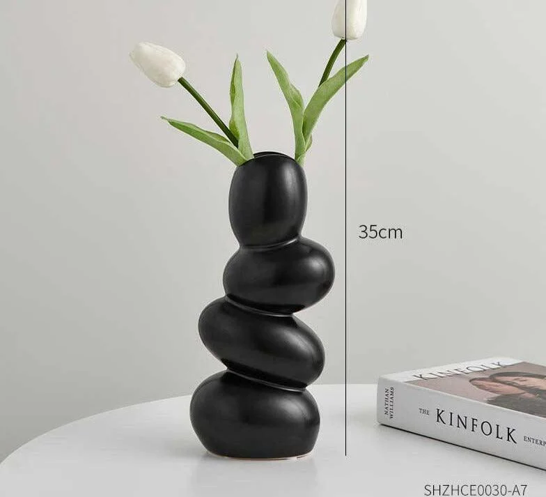 Minimalist_Cobblestone_Ceramic_Vase_-_-4338536 Minimalist Cobblestone Ceramic Vase -