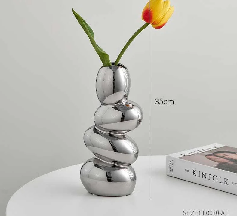 Minimalist_Cobblestone_Ceramic_Vase_-_-4338553 Minimalist Cobblestone Ceramic Vase -