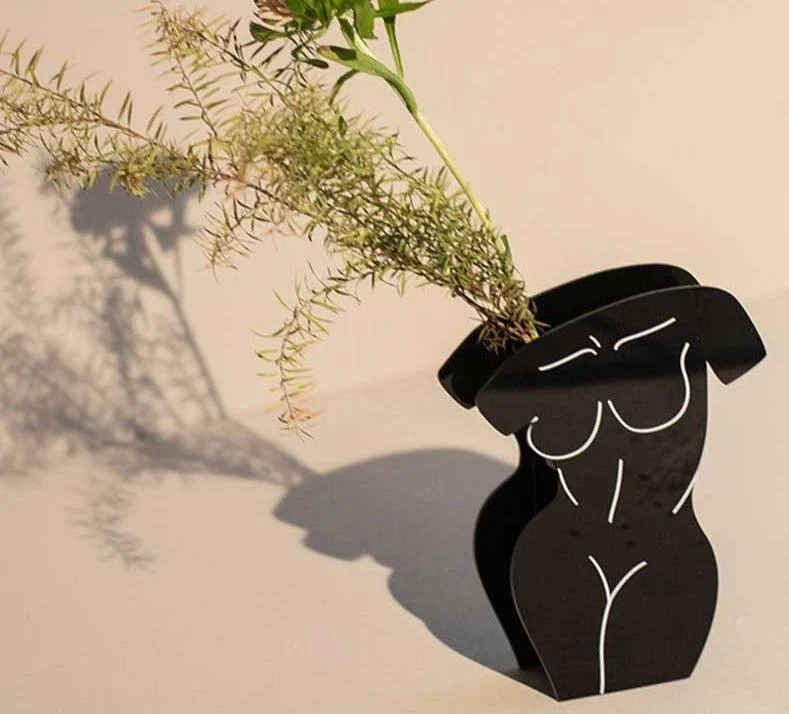 Minimalist_Contrast_Acryclic_Body_Vase_-_-4338770 Minimalist Contrast Acryclic Body Vase -