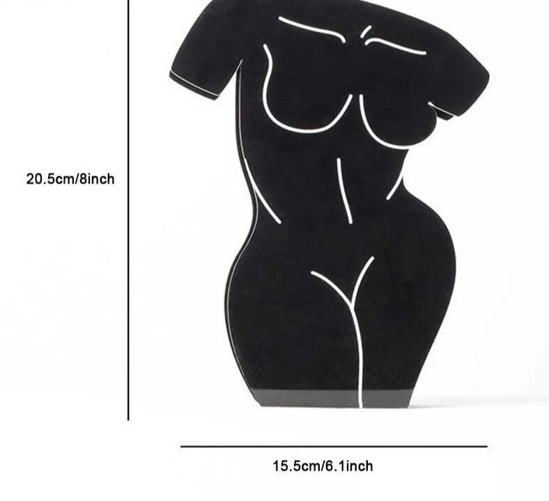 Minimalist_Contrast_Acryclic_Body_Vase_-_-4338778 Minimalist Contrast Acryclic Body Vase -