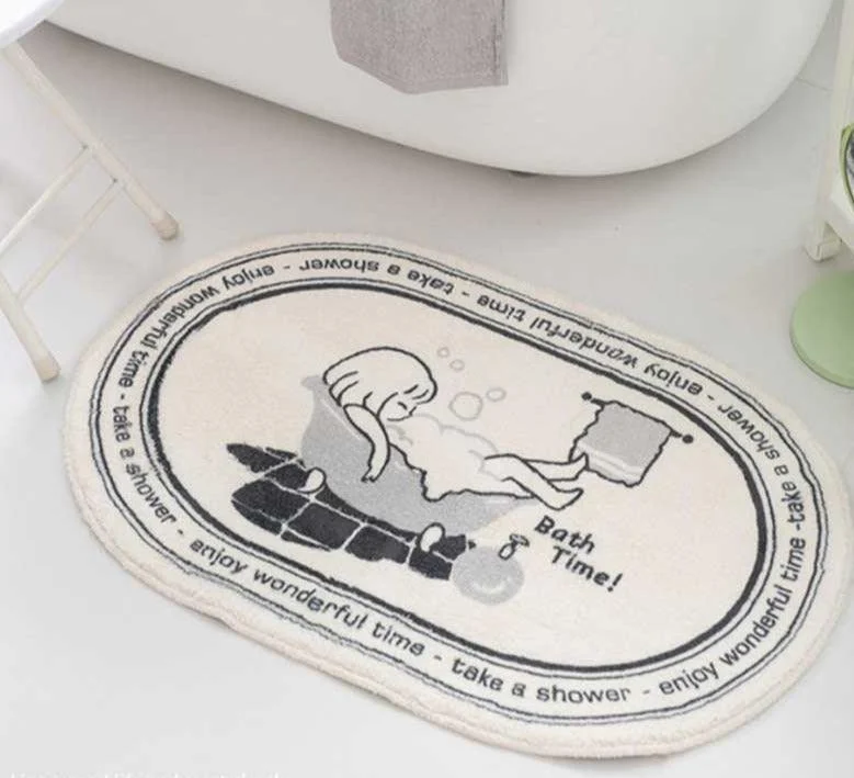 Minimalist_Japanese_Cartoon_Funny_Bath_Mat_-_-4339642 Minimalist Japanese Cartoon Funny Bath Mat -