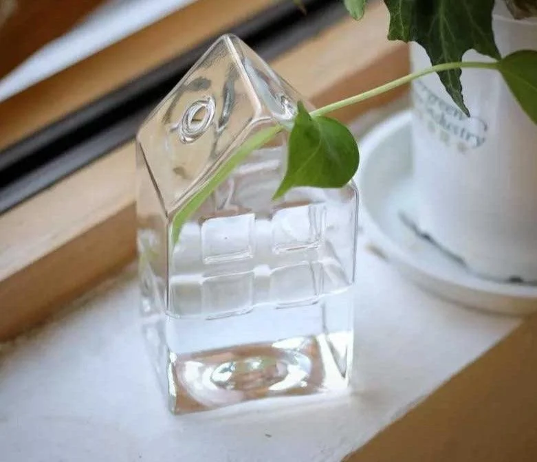 Minimalist_Small_House_Shaped_Glass_Vase_-_-4341104 Minimalist Small House Shaped Glass Vase -