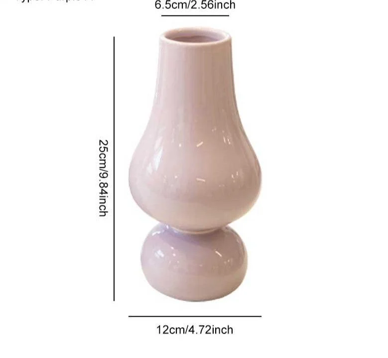Minimalist_Tulip_Shaped_Baby_Pink_Ceramic_Vase_-_-4341427 Minimalist Tulip Shaped Baby Pink Ceramic Vase -