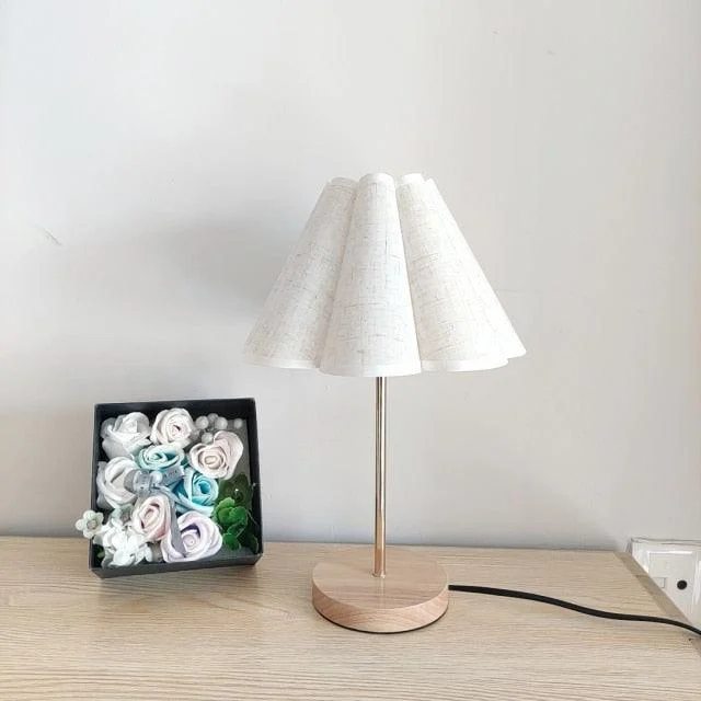 Minimalist Wood Table Lamp -