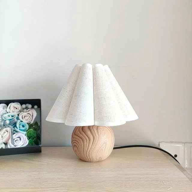Minimalist Wood Table Lamp -