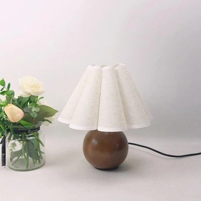 Minimalist Wood Table Lamp -