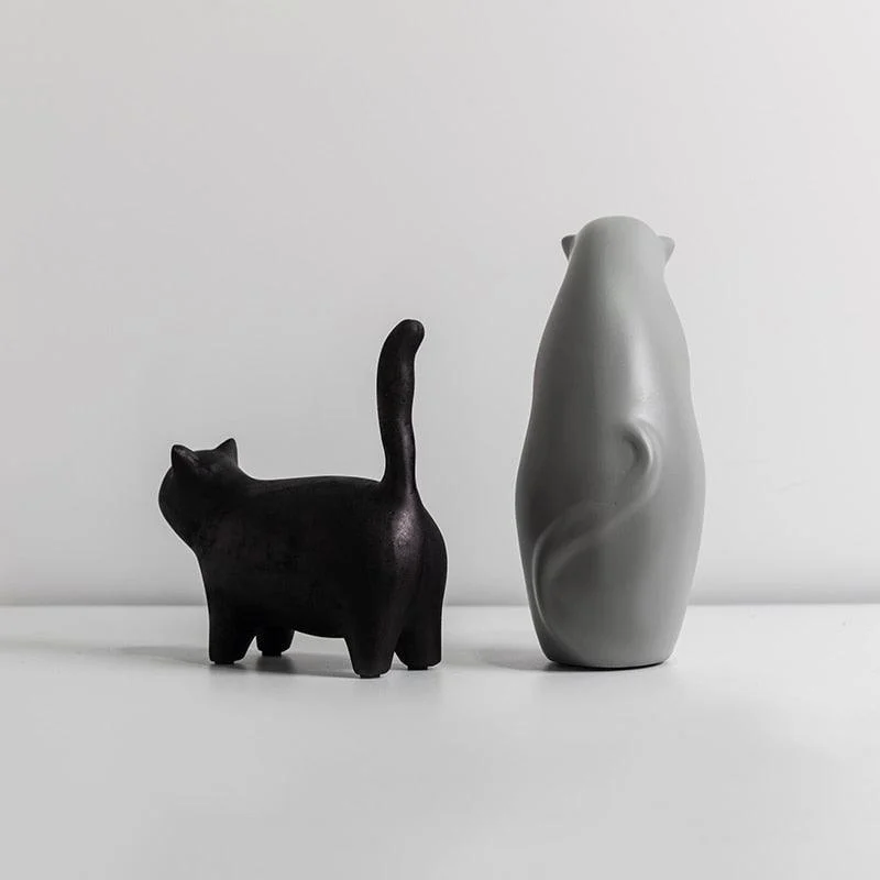Minimalistic_Sitting_Cat_Sculpture_-_-4342119 Minimalistic Sitting Cat Sculpture -