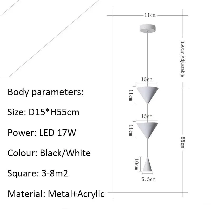 Minimalistisch-Zwart-Wit-Led-Hanglamp-Hanglamp-Beddecor-Licht-Voor-Slaapkamer-Woonkamer-Indoor-Kroonluchter-Hanglamp Minimalistisch Zwart Wit Led Hanglamp Hanglamp Beddecor Licht Voor Slaapkamer Woonkamer Indoor Kroonluchter Hanglamp