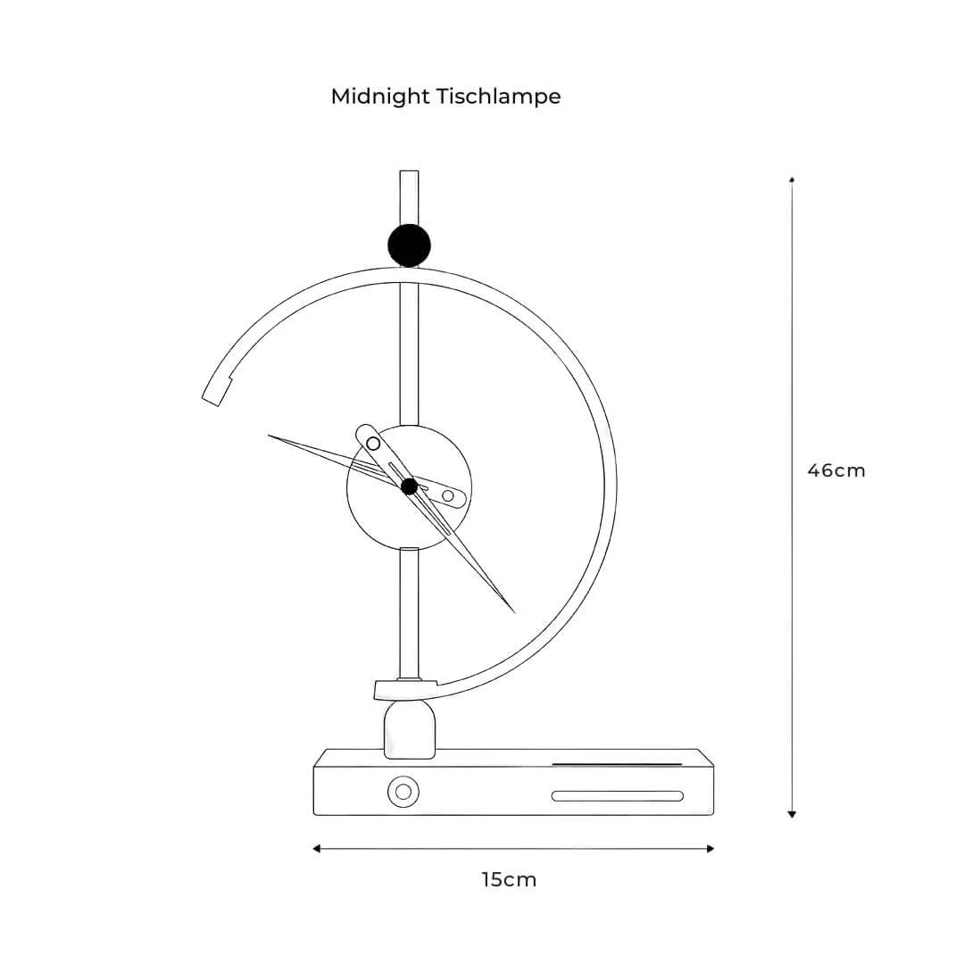 MinimalistischeLED-TischlampemitkabelloserLadefunktionundUhr9 Minimalistischeled Tischlampemitkabelloserladefunktionunduhr9