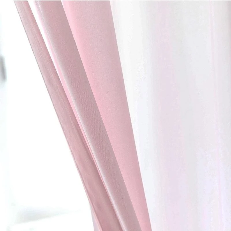 Mira Solid Transparent Custom Curtains - Homeko