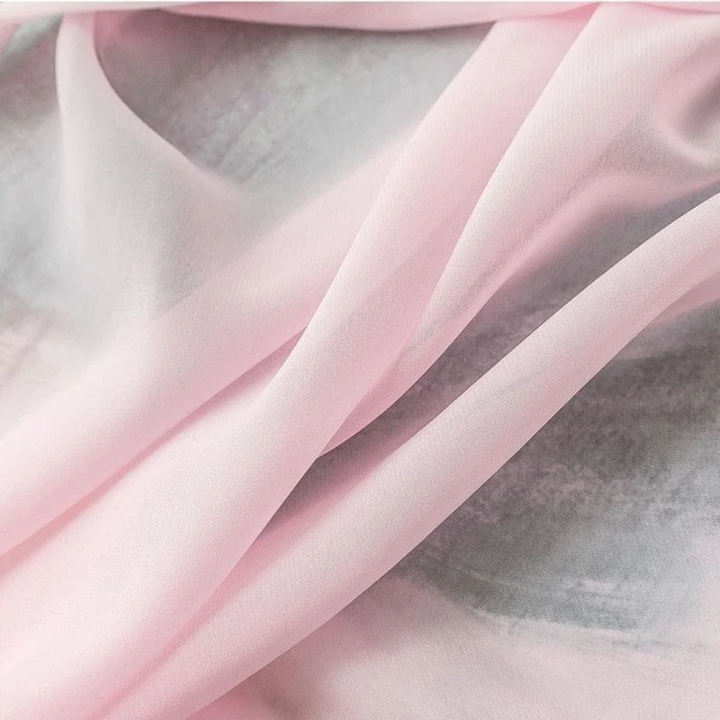 Mira Solid Transparent Custom Curtains - Homeko