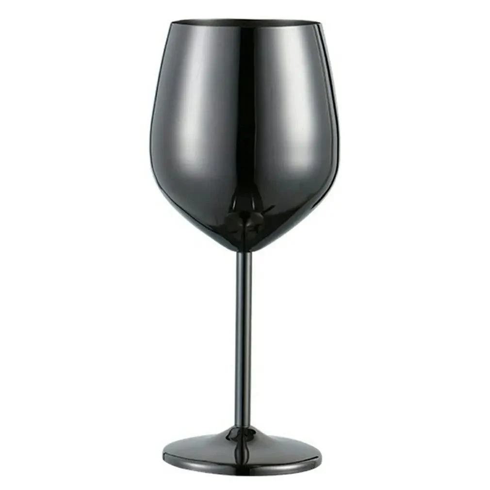 MirrorTintStainlessSteelWineGlass-Homeko7 Mirror Tint Stainless Steel Wine Glass - Homeko
